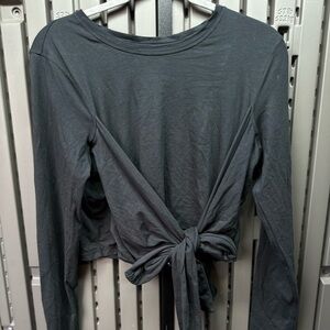 lululemon Long Sleeve Tie-Back Top